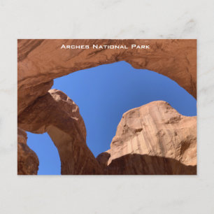 Dubbla Arch - Arches nationalpark Vykort