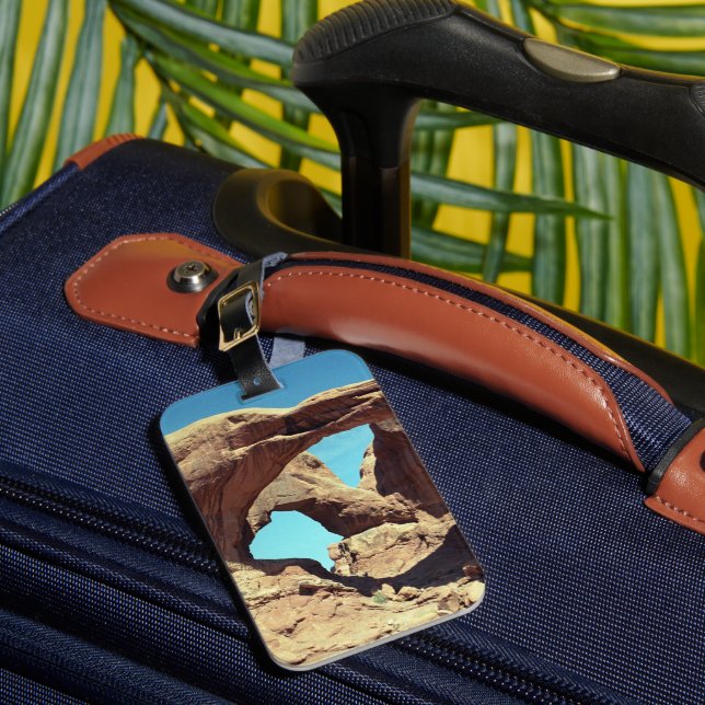 Dubbla Arch Desert Photo Bagagebricka (Framsida Insitu 1)