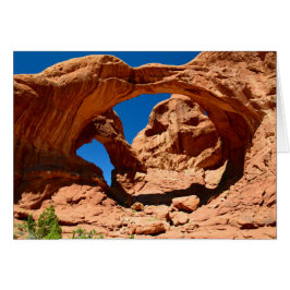 Dubbla Arch Hälsningskort