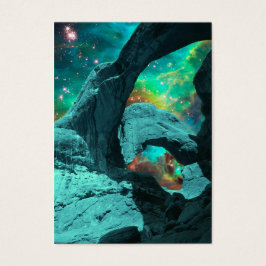 Dubbla Arch in Space Art Visitkort