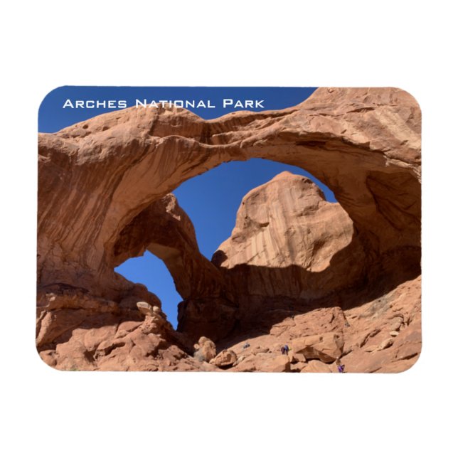 Dubbla Arch Magnet (Horisontell)