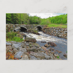 Dubbla Arch Stone Bridge Vykort
