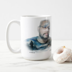 Dubbla av Grått-Varg Kaffemugg