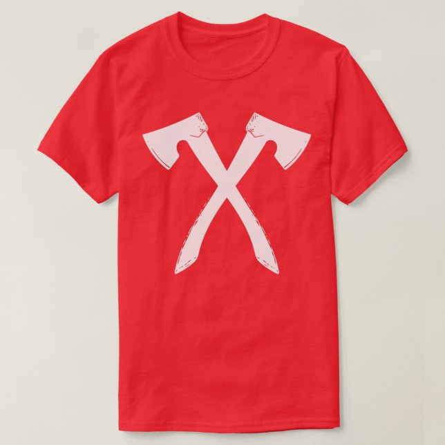 Dubbla ax 1 t shirt (Design framsida)