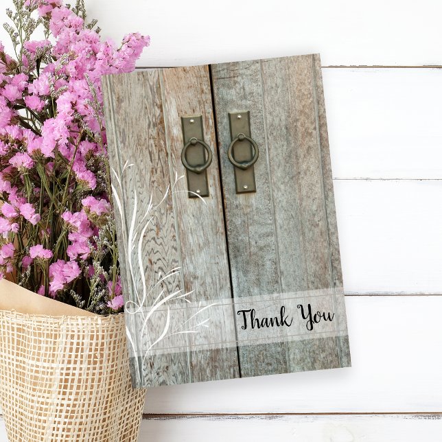 Dubbla Barn Doors Land Tackkort Tack Kort (Skapare uppladdad)