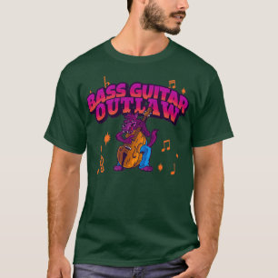 Dubbla Bass Guitar Outlaw T Shirt