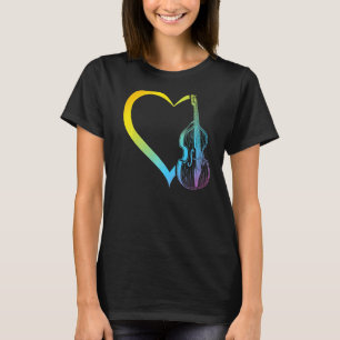 Dubbla Bass Heart Dubbla Baid Dubbla Bass Premi T Shirt