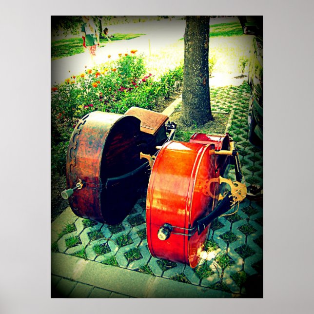 Dubbla Bass par Poster (Framsidan)