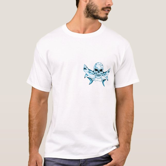 Dubbla besvärar tee shirt (Framsida)