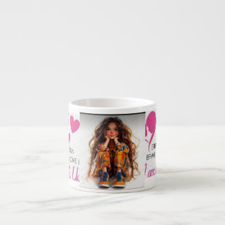 DUBBLA BILD OCH SÄRSKILD FÖRSIKTIGHET HOS MIN DOUG ESPRESSOMUGG