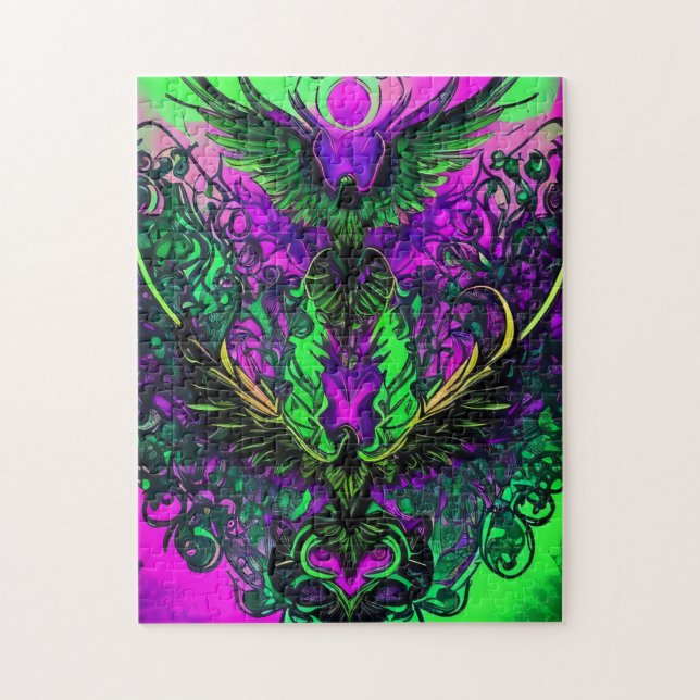 Dubbla Bird Harmony Puzzle - 252 Delarare Pussel (Vertikal)