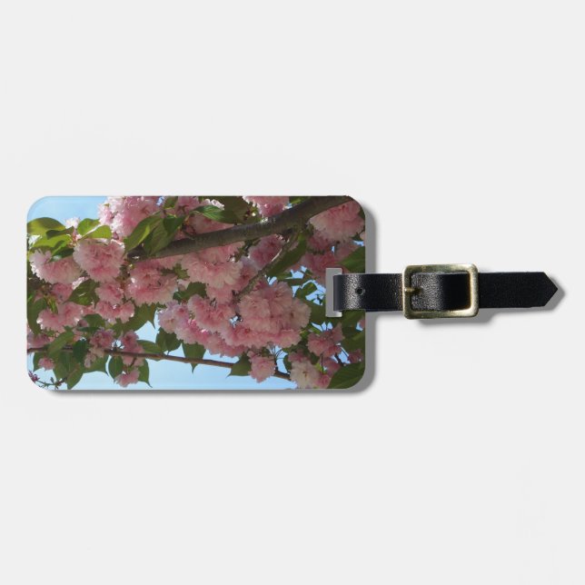 Dubbla Blossoming Cherry Träd IV Vår Bagagebricka (Horisontell Framsida)