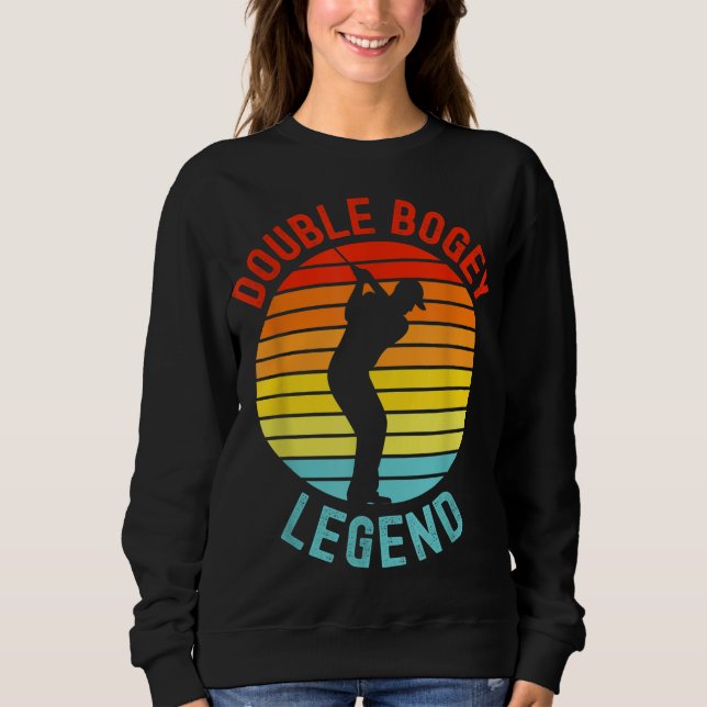 Dubbla Bogey Legend Golf Älskare Golfer Player Fun T Shirt (Framsida)