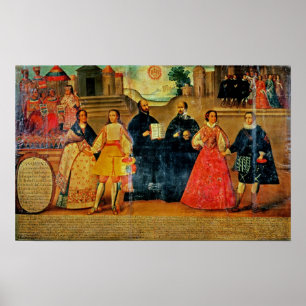 Dubbla bröllop mellan två kvinnor från Afrika Poster