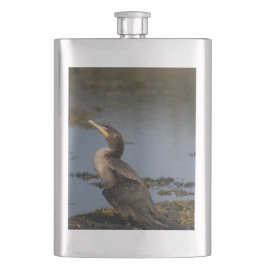 Dubbla bröstad skarv fickplunta