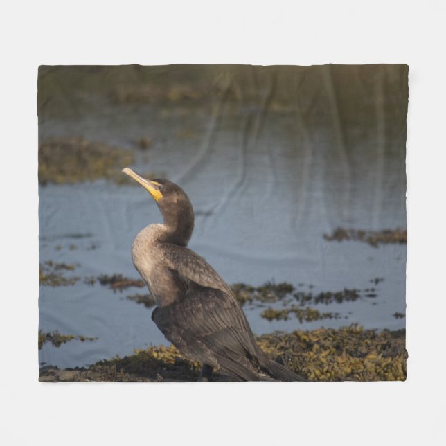 Dubbla bröstad skarv fleecefilt (Framsidan (Horisontell))