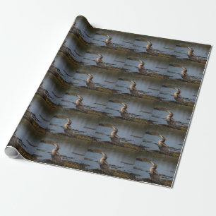 Dubbla bröstad skarv presentpapper