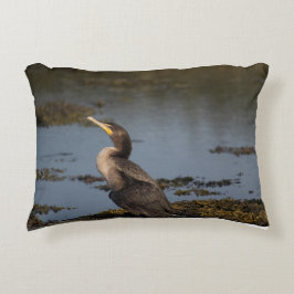 Dubbla bröstad skarv prydnadskudde