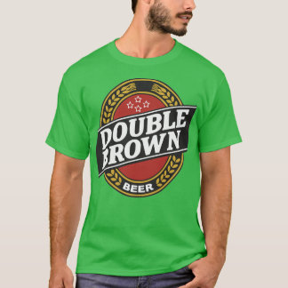 Dubbla Brown T Shirt