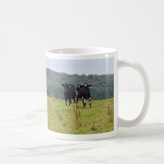 Dubbla Cattle Trouble Coffee Mugg (Höger)