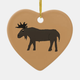 Dubbla Chocolate Moose ornament
