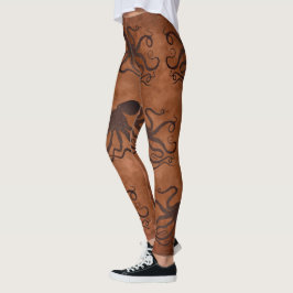 Dubbla Chocolate Octopus - Leggings
