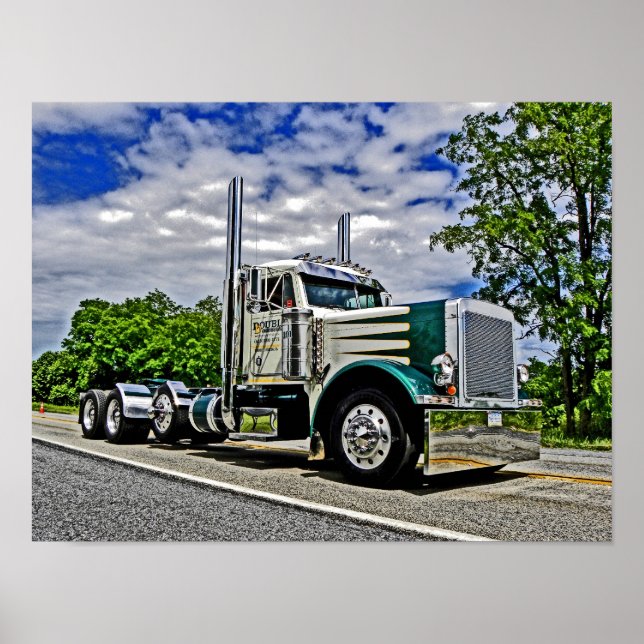 Dubbla D Peterbilt 379 Poster (Framsidan)