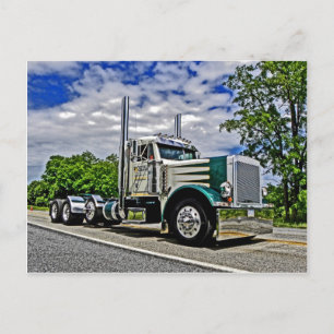Dubbla D Peterbilt 379 vykort