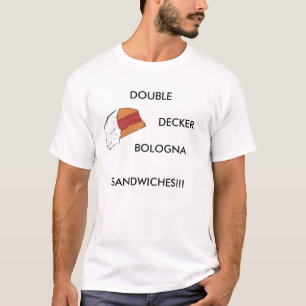DUBBLA DÄCKAREBOLOGNASMÖRGÅSAR!!! TEE SHIRT