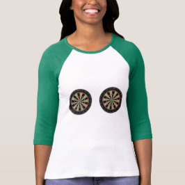 Dubbla Dart 🎯 😍 ritbord Älskare T-shirt