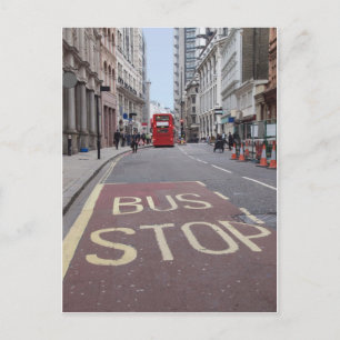 Dubbla decker buss i London Vykort
