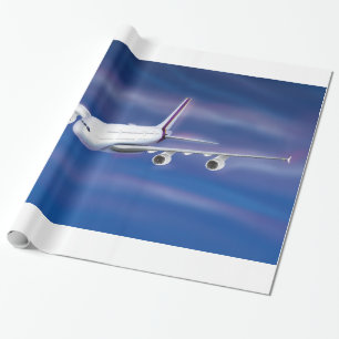 Dubbla Decker Commercial Airplan Presentpapper
