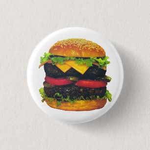 Dubbla Deluxe Hamburger med ost Knapp
