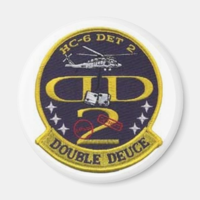 DUBBLA DEUCE FRIDGE MAGNET (Framsidan)