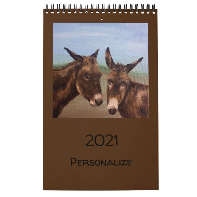 Dubbla Donkey Kalender (Omslag)