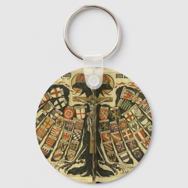 Dubbla Eagle Nyckelring (Framsida)