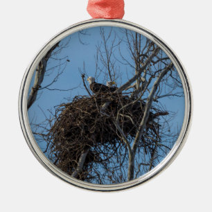 Dubbla Eagle-problem Julgransprydnad Metall