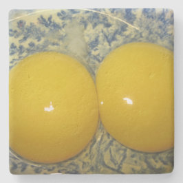 Dubbla Egg Yolk Stenunderlägg