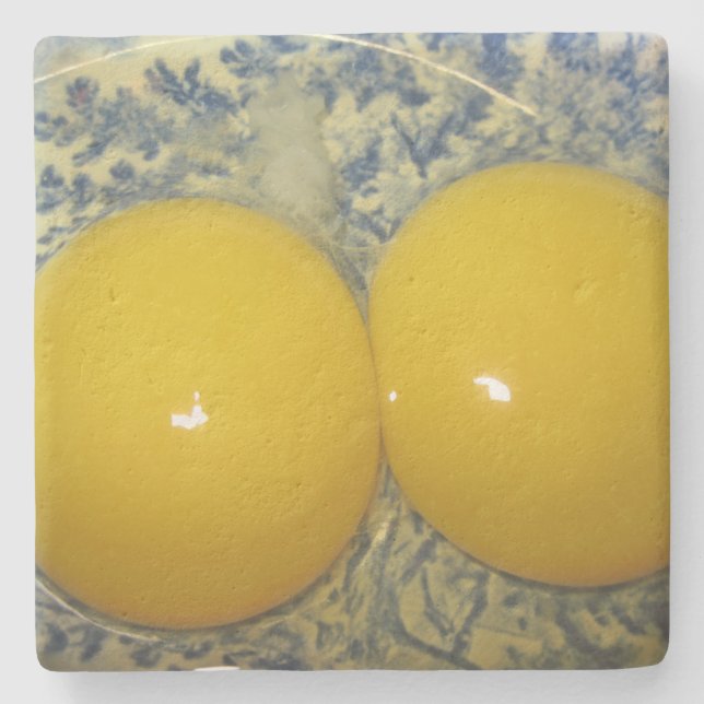 Dubbla Egg Yolk Stenunderlägg (Framsidan)