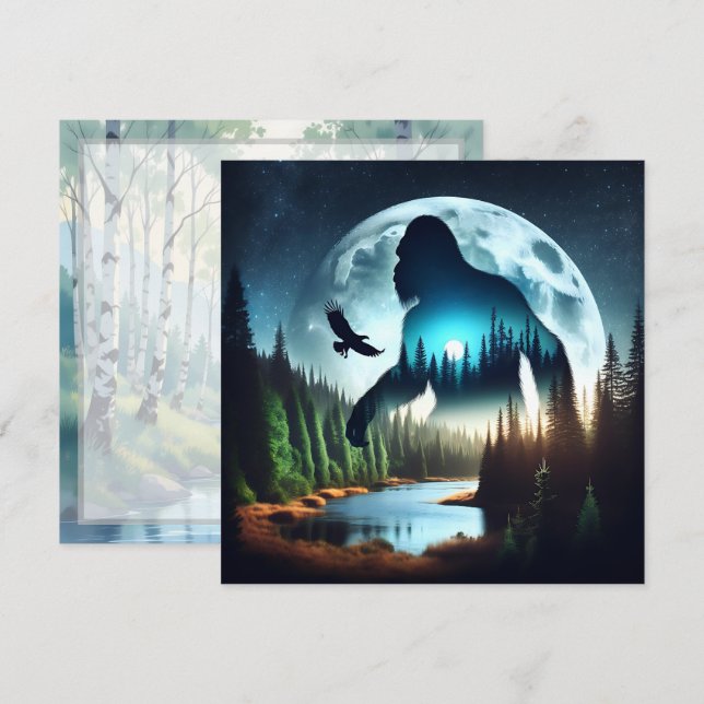 Dubbla Exponeringsgräns, Eagle och Full Moon (Fram/baksida)