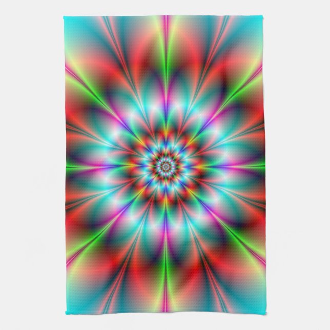 Dubbla Flower Kitchen Towel Kökshandduk (Vertikal)