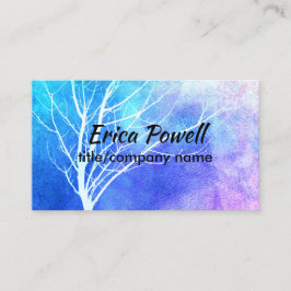 dubbla för anpassningsbar av naturkonst affärskort visitkort