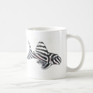 Dubbla för den sebraPleco L46 muggen avbildar Kaffemugg