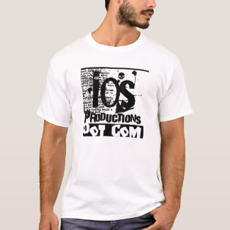 dubbla för ios-produktionlogotypen syr tee shirt