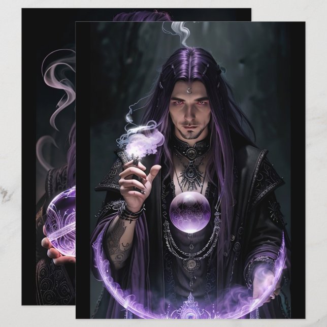 dubbla för royal Witch (Fram/baksida)