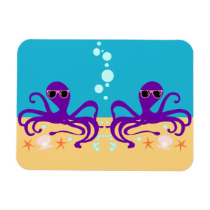 Dubbla Groovy Octopus Magnet