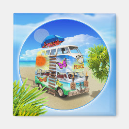 Dubbla Groovy Refrigerator Magnet