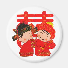 Dubbla Happiness emoji Magnet