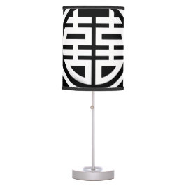 Dubbla Happity Black Lamp