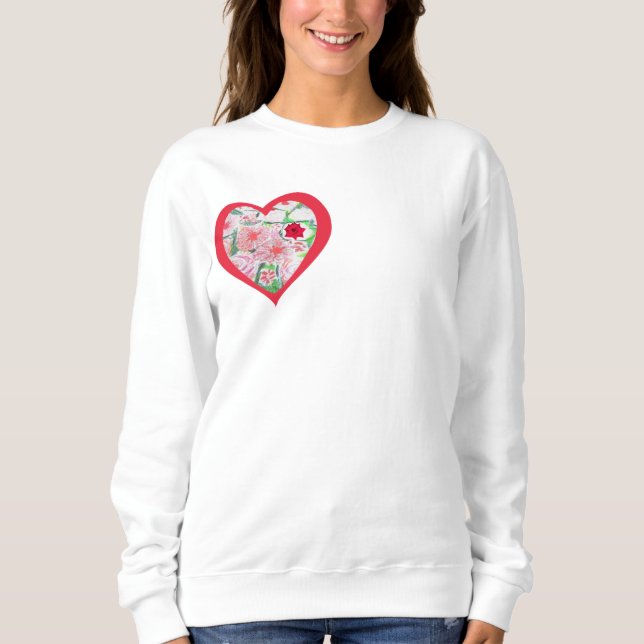 Dubbla Heart T Shirt (Framsida)
